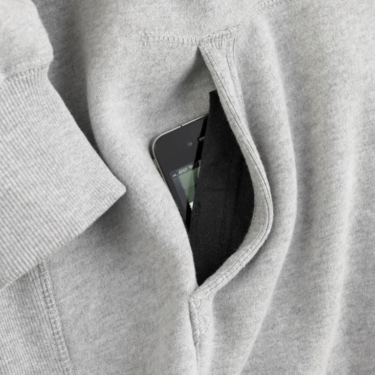 Heavyweight Hoodie - Cell Phone Pocket