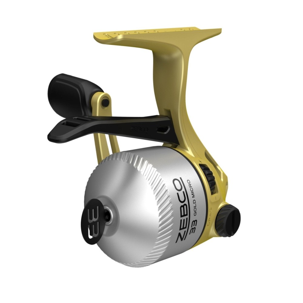 Zebco 33 Gold Micro Triggerspin Spincast Reel - 33MTNGOLD